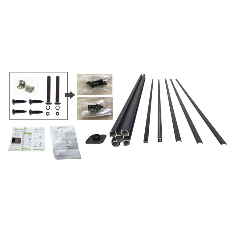 EP Decking Alloy Aluminum End Post Wayfair Canada